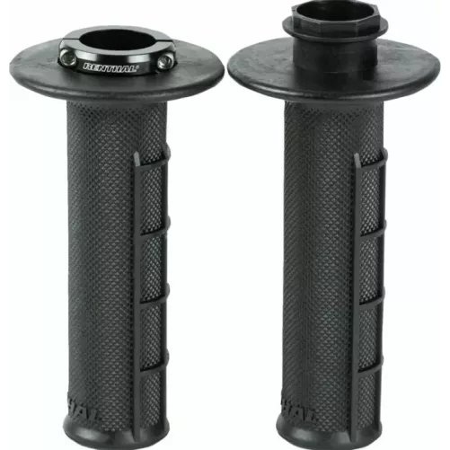 Revêtements RENTHAL MX R Works Ultra-tacky G236 semi-gaufré - couleur Noir