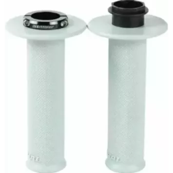 poignées RENTHAL MX Lock-On soft - carreaux gris G232