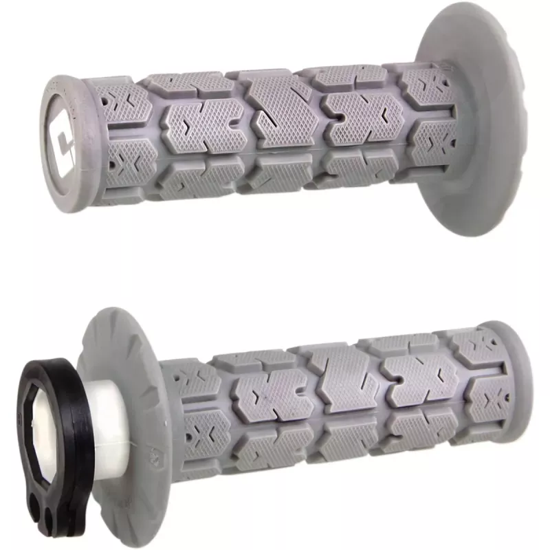 poignées ODI V2 LOCK ON rogue grise 28.90