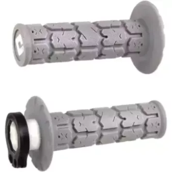 poignées ODI V2 LOCK ON rogue grise 28.90