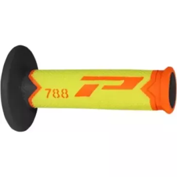 poignées PRO GRIP 788 noir jaune fluo orange