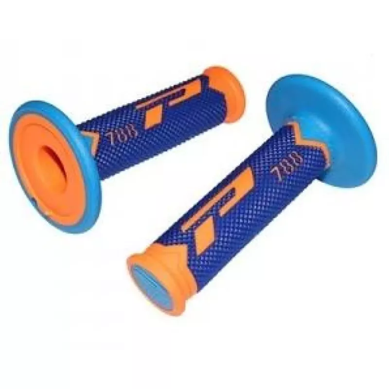 poignées PRO GRIP 788 orange bleu bleu