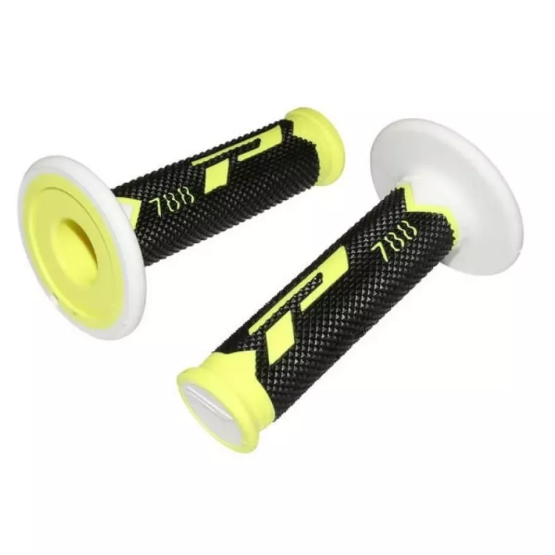 poignées PRO GRIP 788 noir jaune fluo blanc