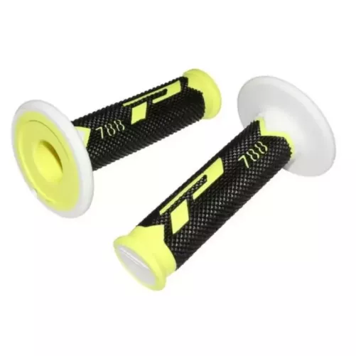 poignées PRO GRIP 788 noir jaune fluo blanc
