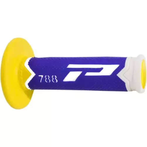 poignées PRO GRIP 788 bleu jaune blanc