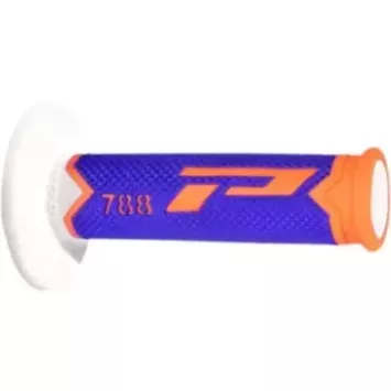 poignées PRO GRIP 788 orange bleu blanc