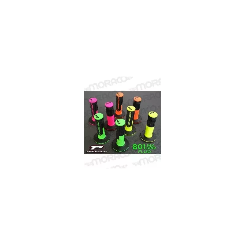 poignées PRO GRIP 801 fluo / noir (4 coloris) 19.90