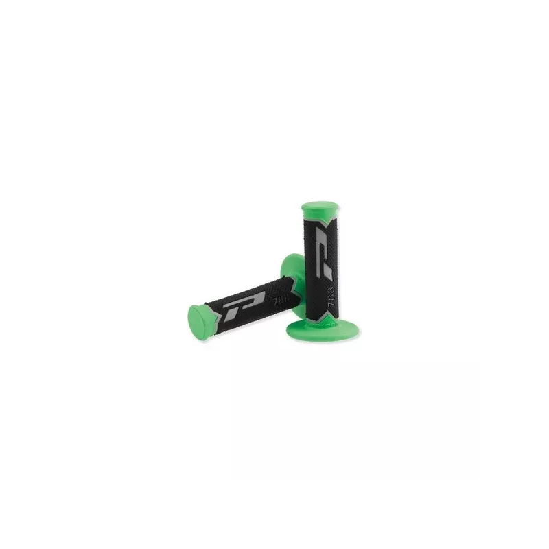 poignées PRO GRIP 788 tri color vert noir (2 coloris)