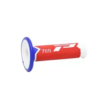 poignées PRO GRIP 788 blanc rouge bleu clair