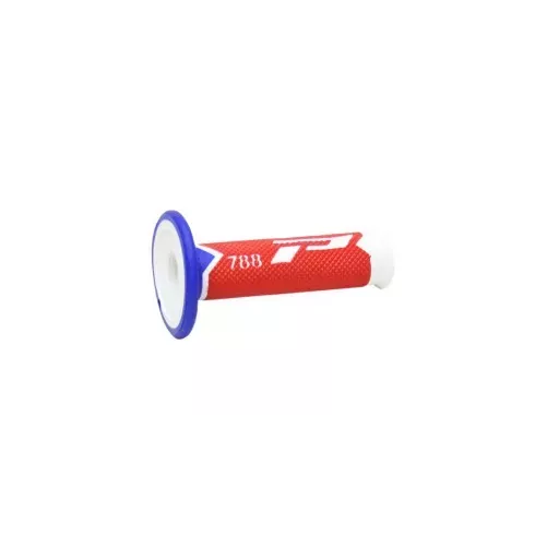 poignées PRO GRIP 788 blanc rouge bleu clair