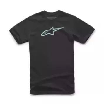 Tee Shirt Alpinestars Ageless Classic Noir Mint