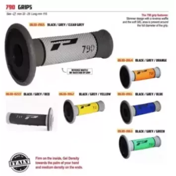 poignées PRO GRIP 790 tri color (6 coloris) 23.70