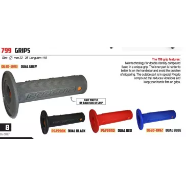Poignées PRO GRIP 799 (4 coloris)
