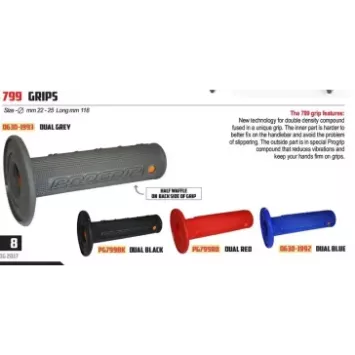 poignées PRO GRIP 799 (4 coloris) 19.00