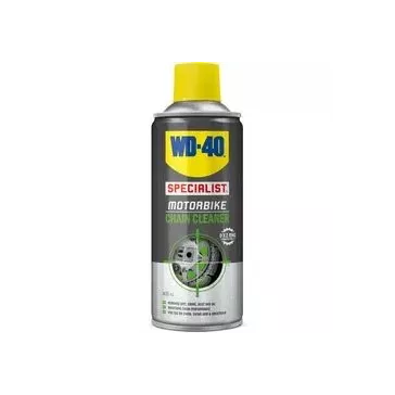 WD40 motorbike chain cleaner