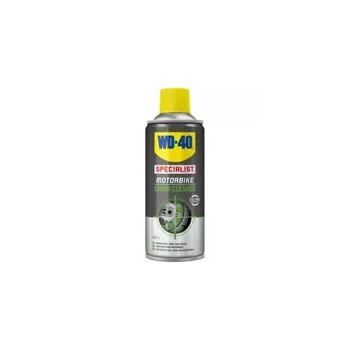 WD40 motorbike chain cleaner