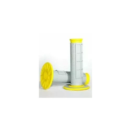 poignées RENTHAL DUAL GRIP jaune