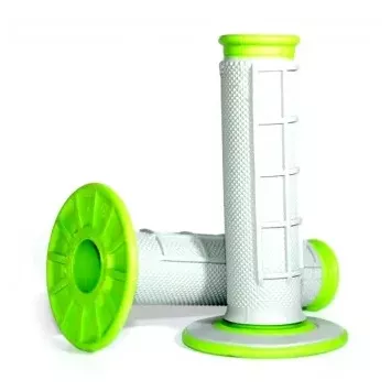 poignées RENTHAL DUAL GRIP verte