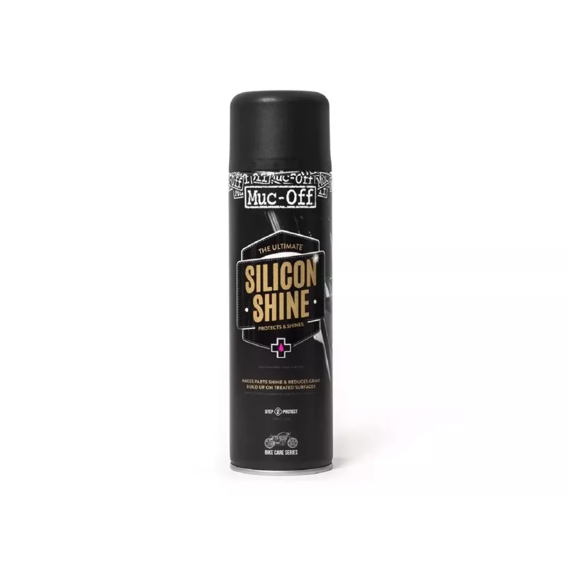 Spray de protection MUC-OFF Motorcycle Silicon Shine 500ml