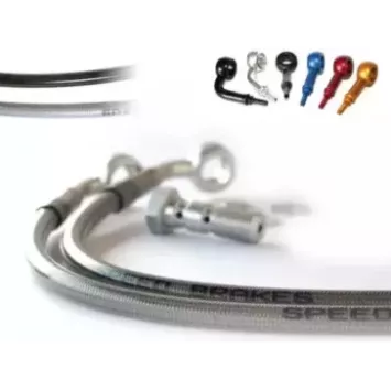 Durite embrayage Aviation SPEEDBRAKES carbone/raccord or ktm 125 exc 98-02