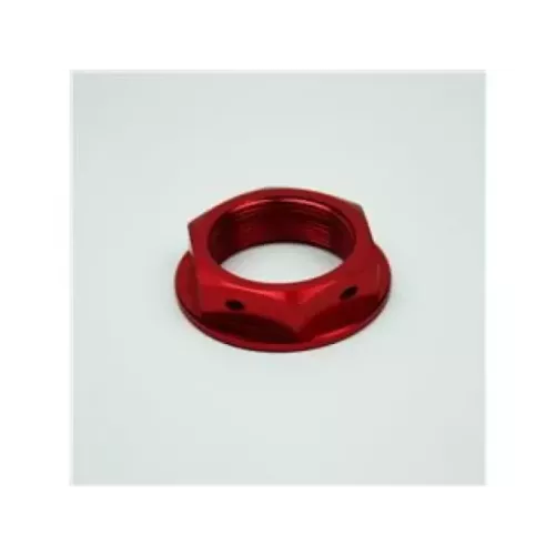 Ecrou de colonne de direction SCAR rouge Honda CRF250/450R