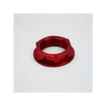 Ecrou de colonne de direction SCAR rouge Honda CRF250/450R
