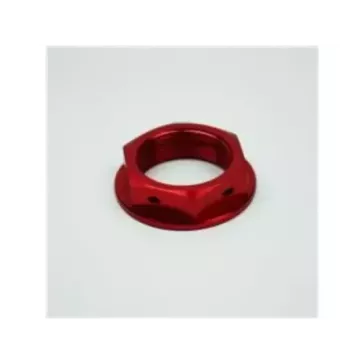 Ecrou de colonne de direction SCAR rouge Honda CRF250/450R