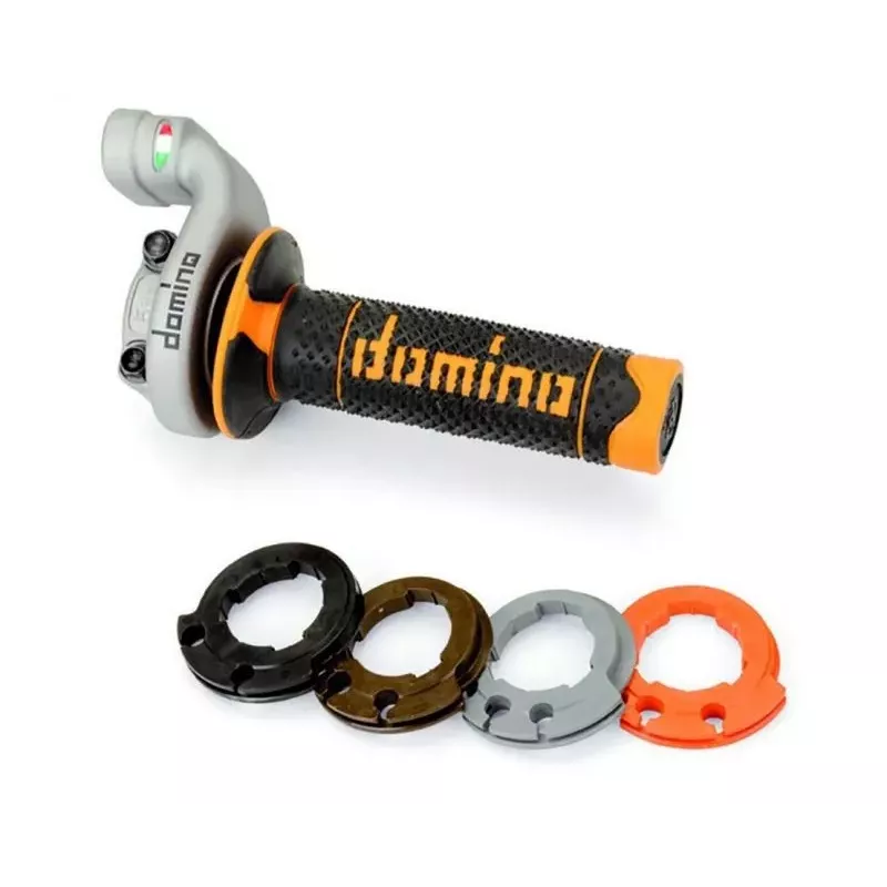 Poignée de gaz DOMINO KRK EVO orange KTM Husqvarna 2016-2018 95.90?
