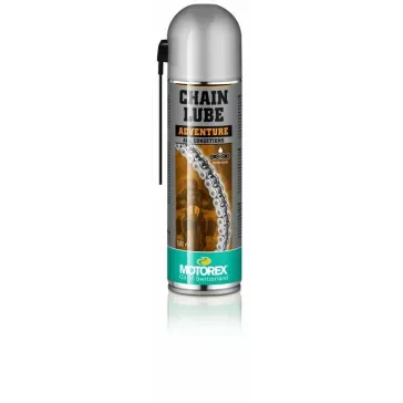 Lubrifiant chaîne MOTOREX Chainlube Adventure toutes conditions - Spray 500 ml