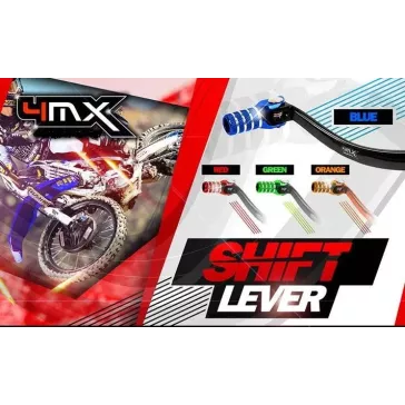 selecteur alu 4MX KTM SX/F et EXC/F 16-22 orange noir