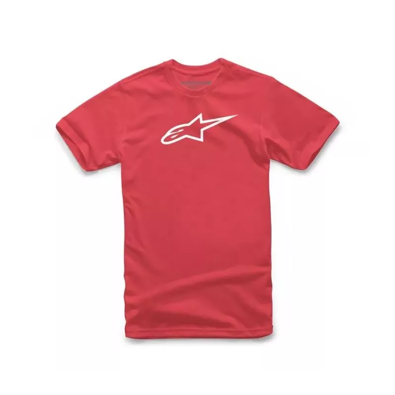 Tee Shirt Alpinestars Ageless Classic Rouge Blanc