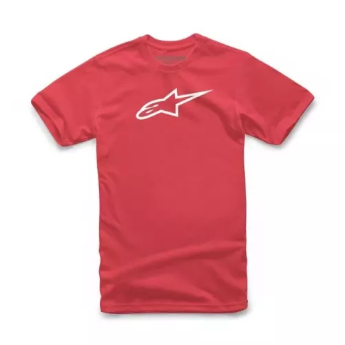 Tee Shirt Alpinestars Ageless Classic Rouge Blanc