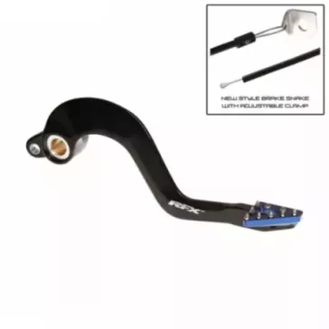 pedale freins RFX 125/250 YZ 05-24 bleu