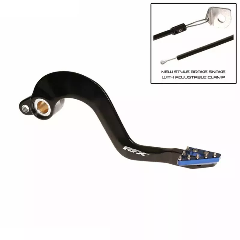 pedale freins RFX 125/250 YZ 05-24 bleu