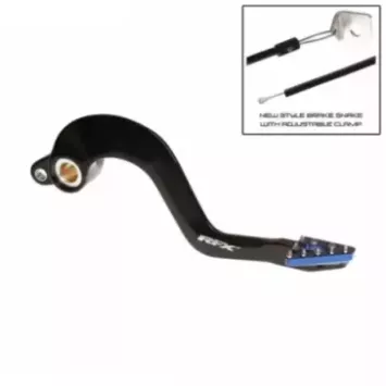 pedale freins RFX 125/250 YZ 05-24 bleu