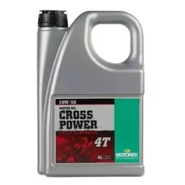 Huile moteur MOTOREX Cross Power 4T 10W50 4L