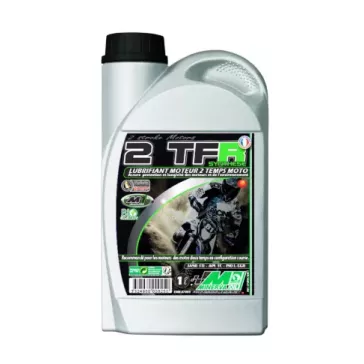 Huile moteur MINERVA 2T FR Bio 1L (carburateur et injection)