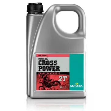 Huile moteur MOTOREX Cross Power 2T - synthétique 4L