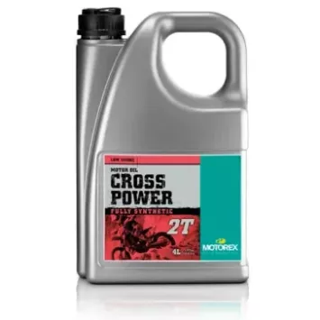 Huile moteur MOTOREX Cross Power 2T - synthétique 4L