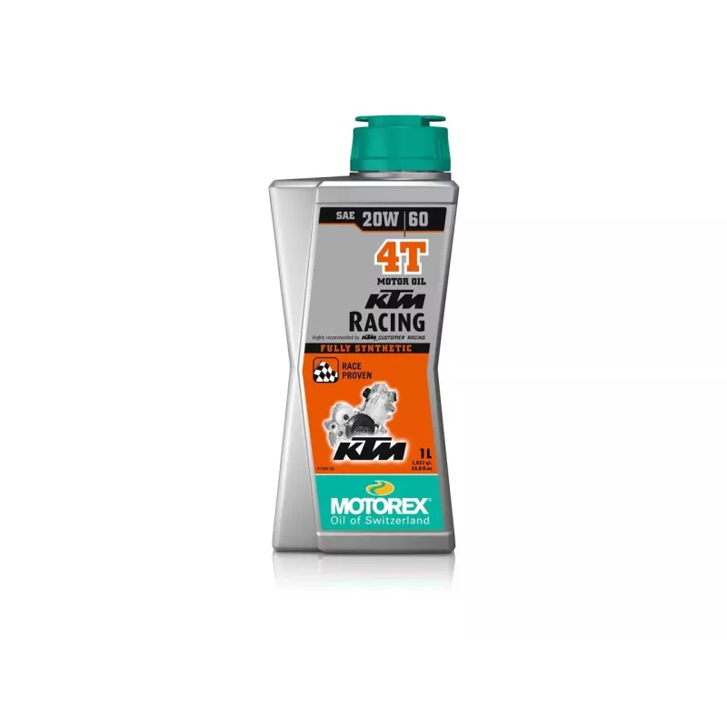 Huile moteur MOTOREX KTM Racing 4T - 20W60 1L