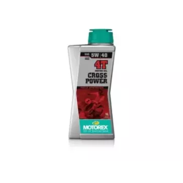 Huile moteur MOTOREX Cross Power 4T - 5W40 1L