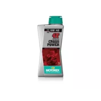 Huile moteur MOTOREX Cross Power 4T - 5W40 1L