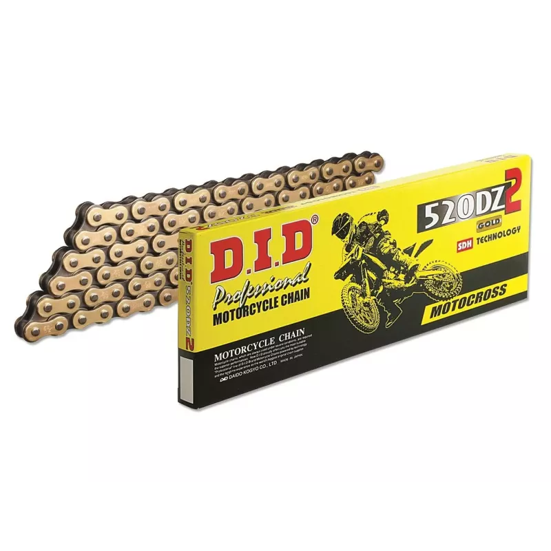 chaine DID DZ2 520 or / noir