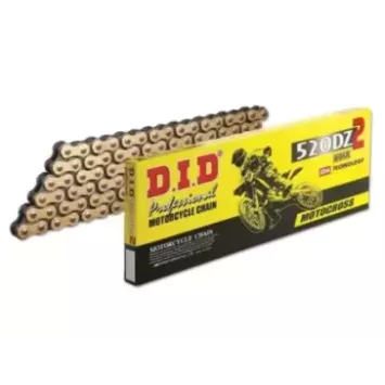 chaine DID DZ2 520 or / noir
