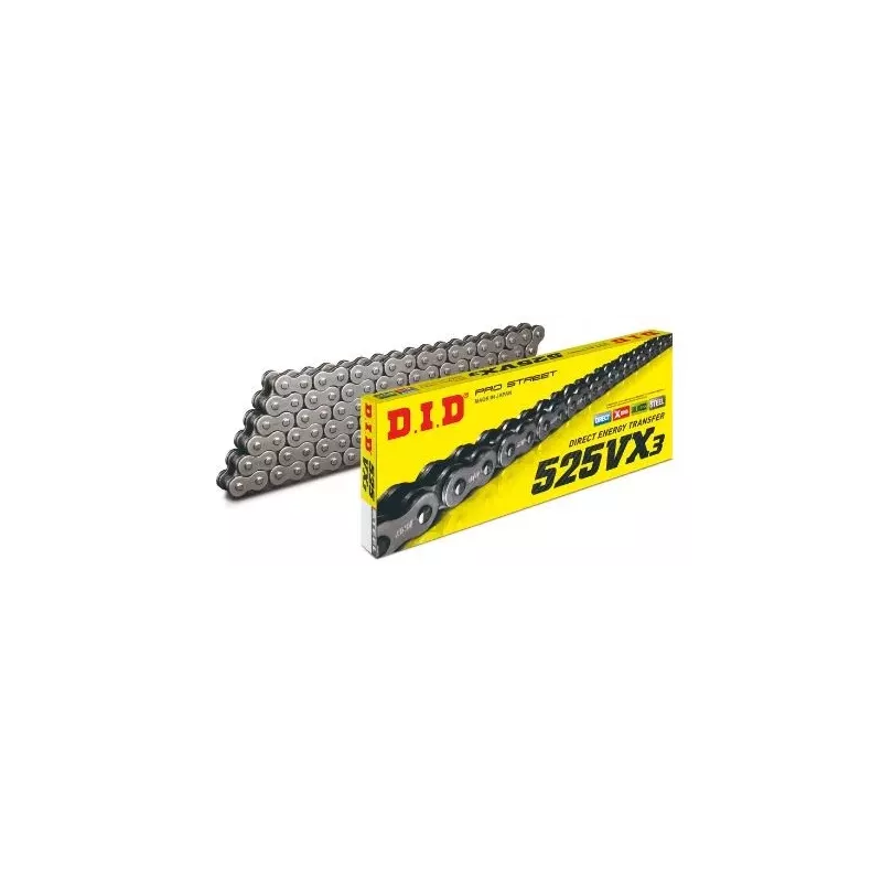 Chaîne de transmission D.I.D 525VX3 X-Ring 525