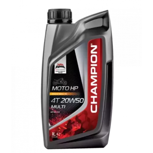 Huile moteur 4T Champion Moto HP 20w50 1 litre