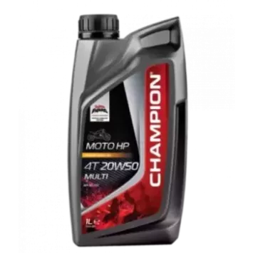 Huile moteur 4T Champion Moto HP 20w50 1 litre