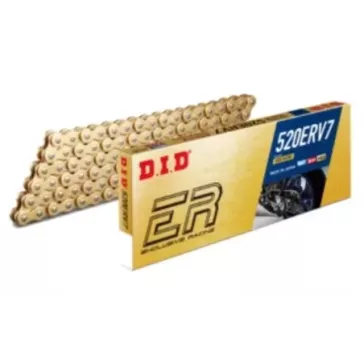 chaine DID 520 ERV7 gold 120 maillons