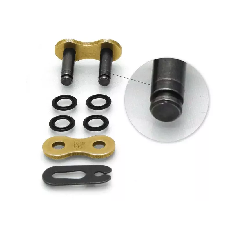 Maillon attache type clip D.I.D 520VX3 X-Ring 520