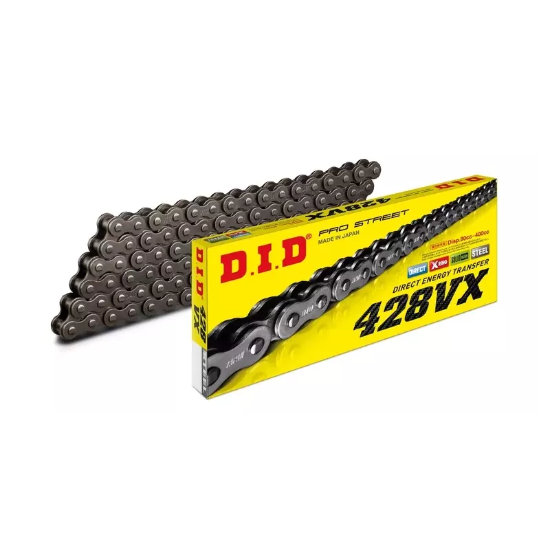 Chaîne de transmission D.I.D 428VX X-Ring 428